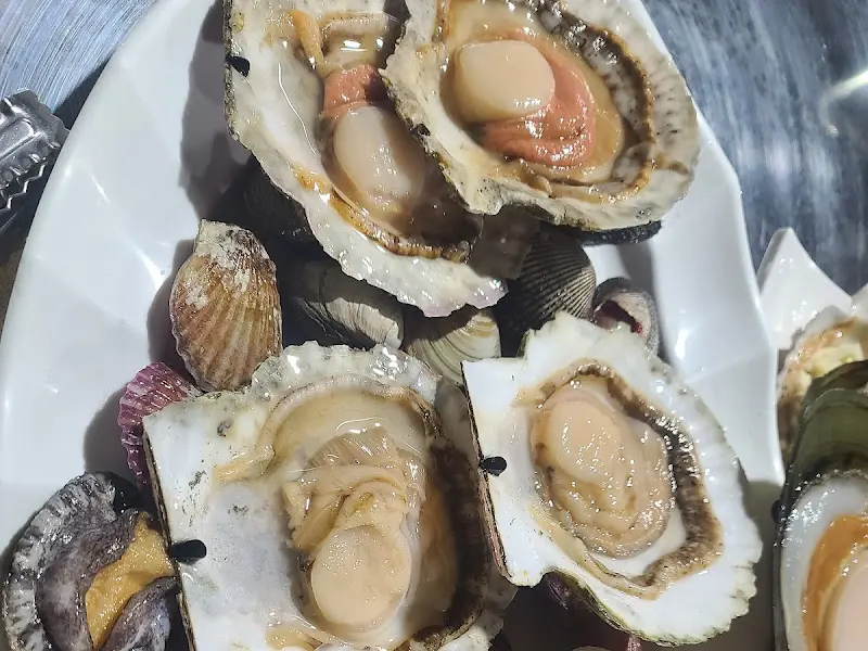 푸짐한 조개 한 상