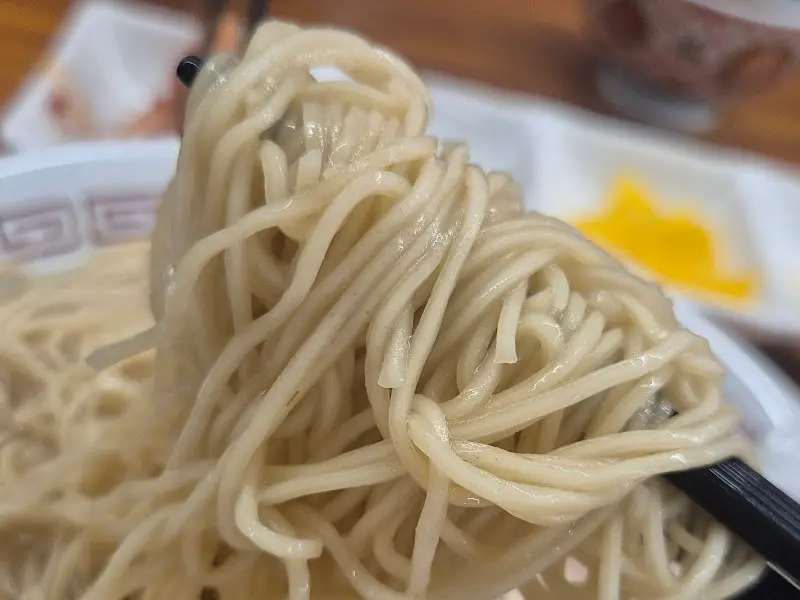 탱글탱글한 면발