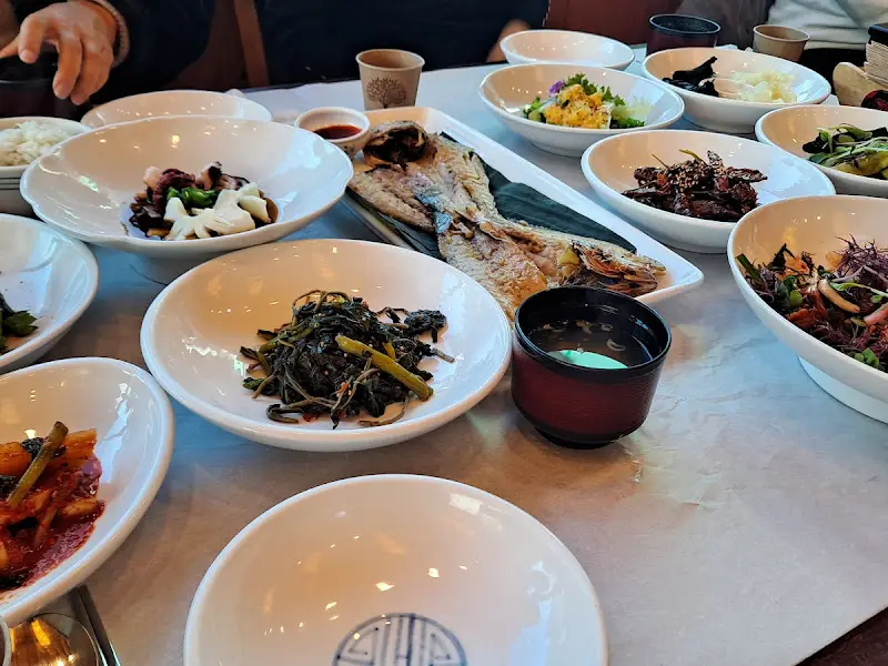 굴비백반 한 상 차림