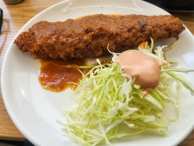 돈까스 단독 샷