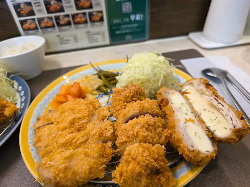 모듬카츠의 황홀한 자태