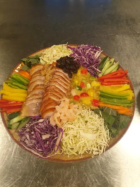 푸짐한 족발 한 상 차림