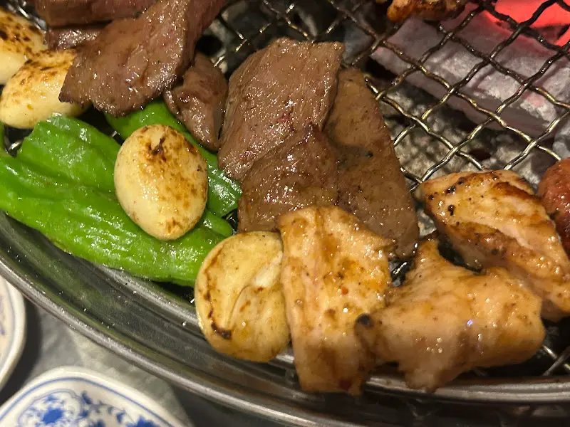 노릇하게 구워진 대창