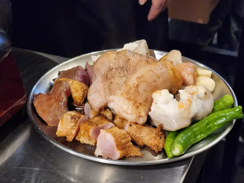 모듬 곱창 한 상 차림