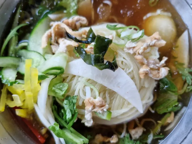 다랑밀면 근접샷