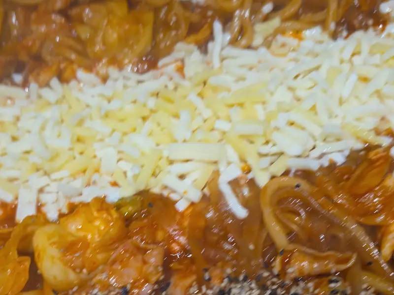 치즈와 닭갈비