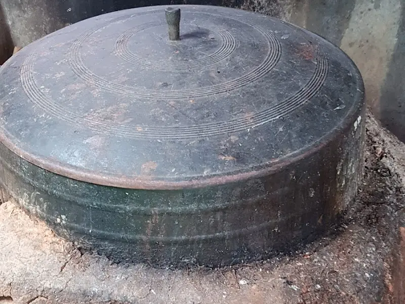 묵을 만드는 솥