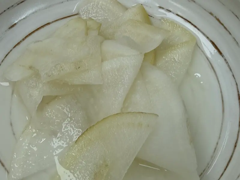 슴슴하지만 시원한 무 절임