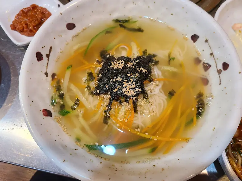 시원한 김치말이국수