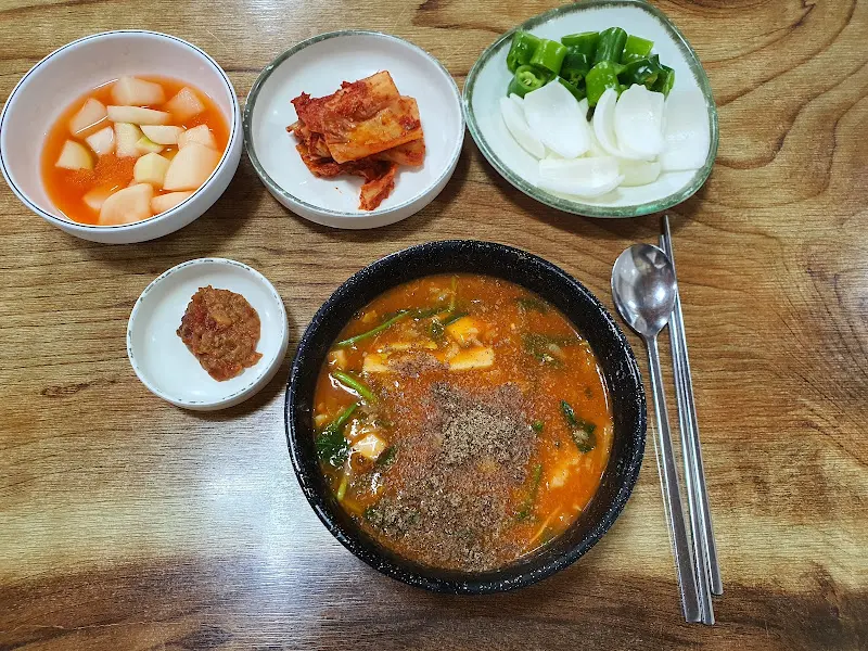 어죽 한 상 차림