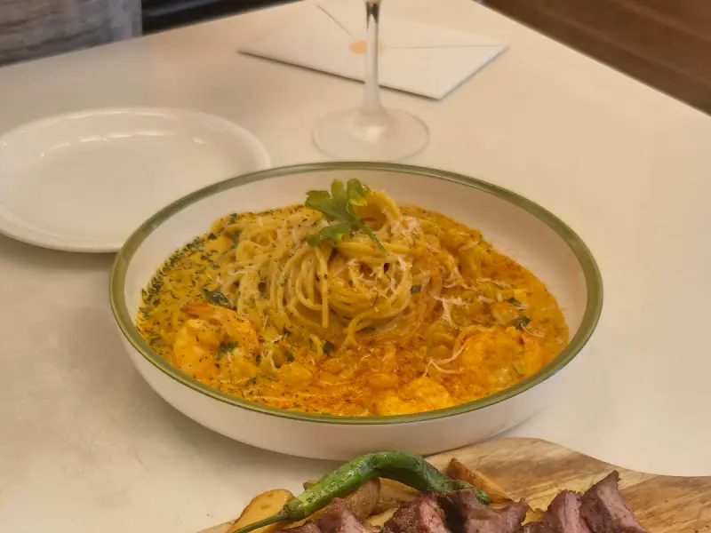 매콤 크림 파스타