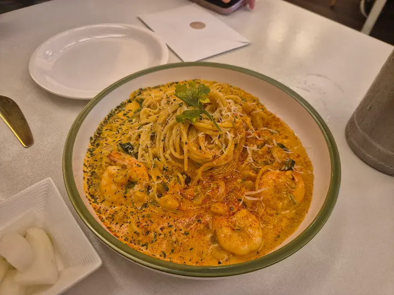 매콤 크림 파스타