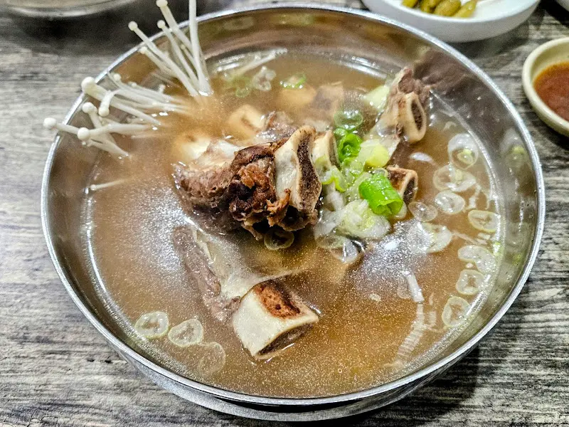 갈비탕 디테일 샷