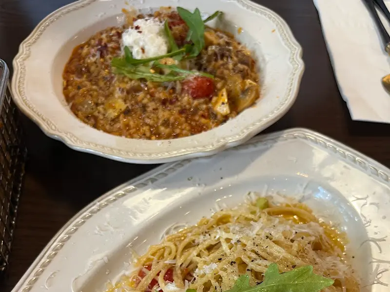 아라비아따 리조또와 날치알 파스타