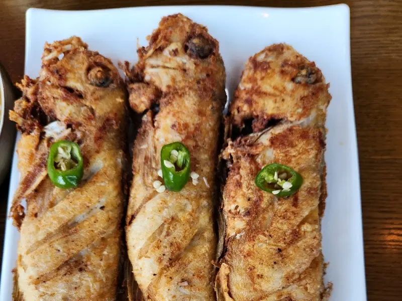 노릇하게 구워진 옥돔구이