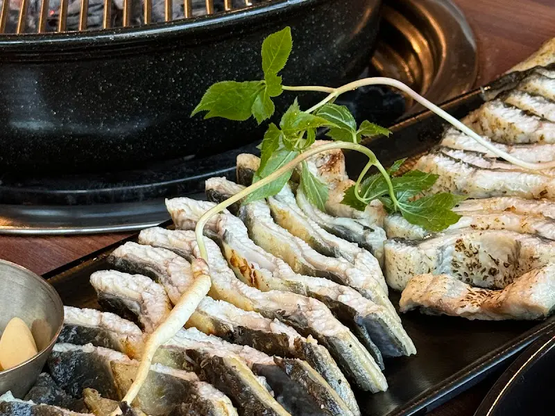 장어 한 상 차림