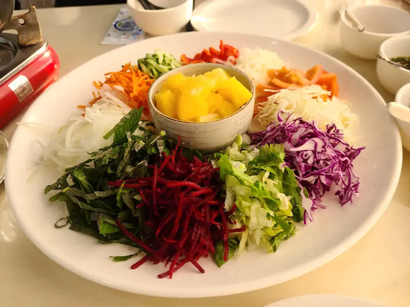 월남쌈 재료 모듬