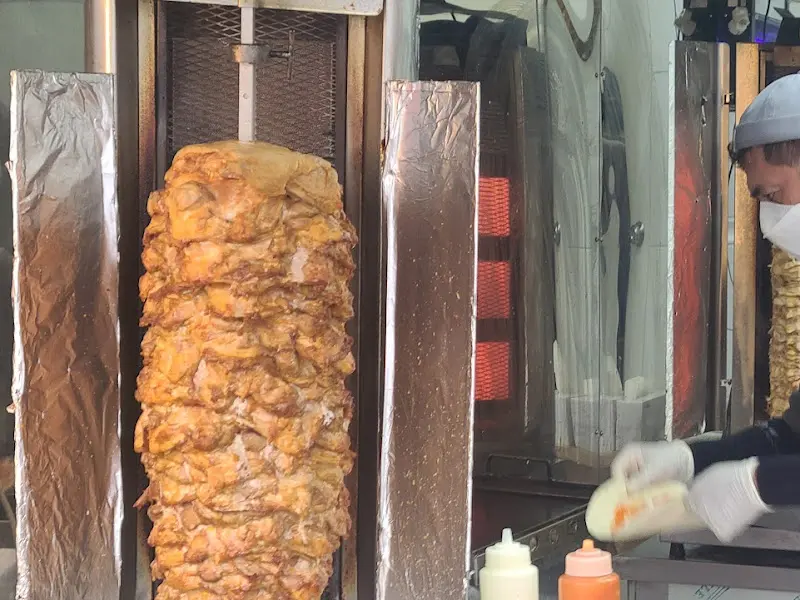 케밥 만드는 과정