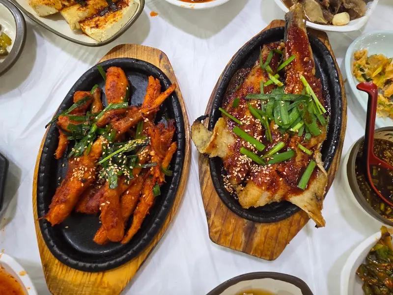 더덕구이와 코다리구이