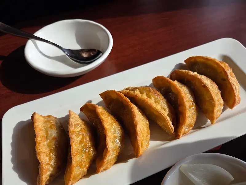 윤기가 흐르는 군만두