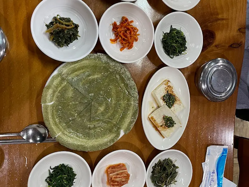 들풀밥상 전체 상차림