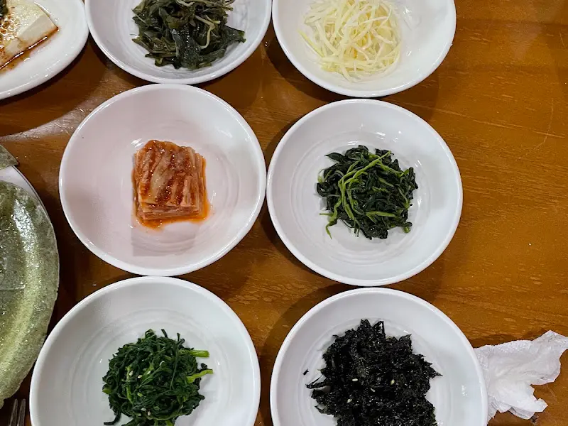 들풀밥상 다양한 나물 반찬