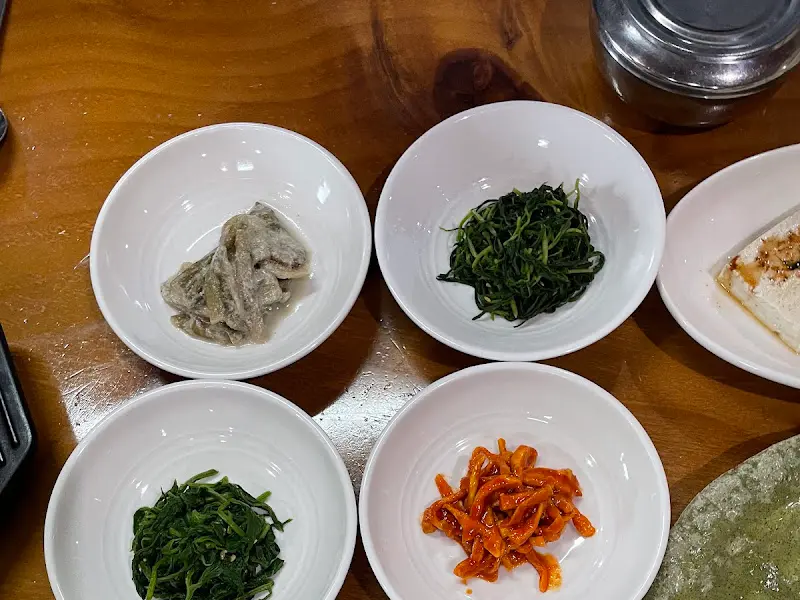 들풀밥상 정갈한 반찬들