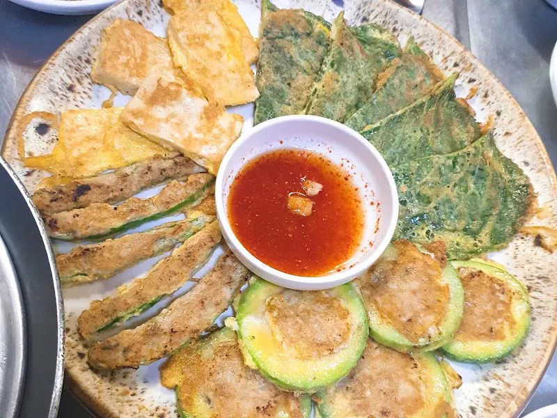 모듬전 한상차림