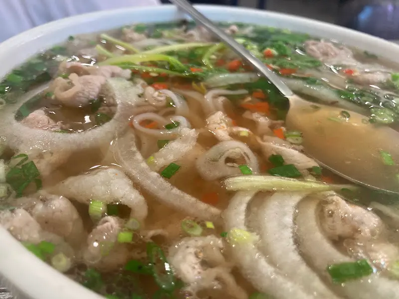 소고기 쌀국수의 면발