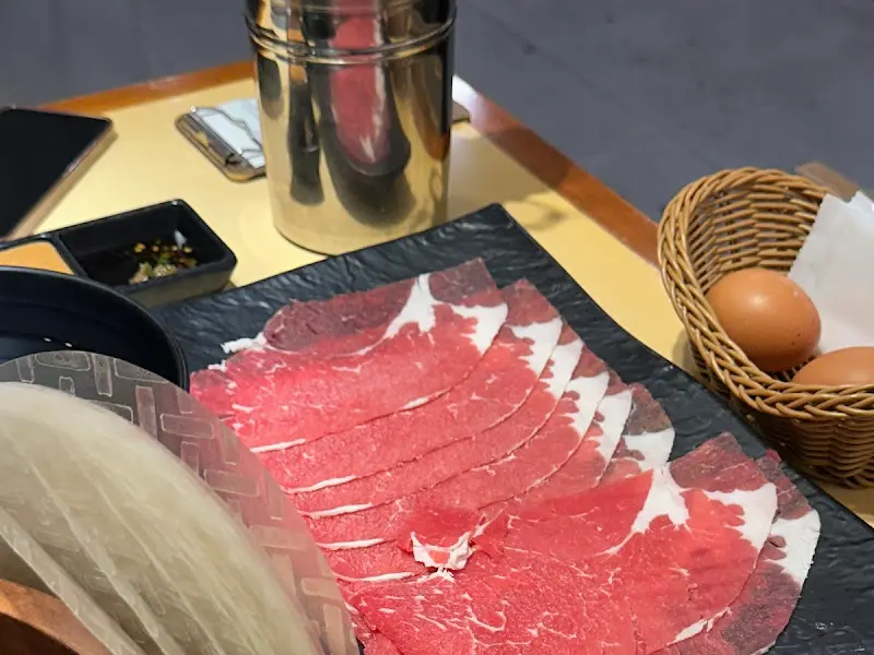 소고기와 신선한 야채