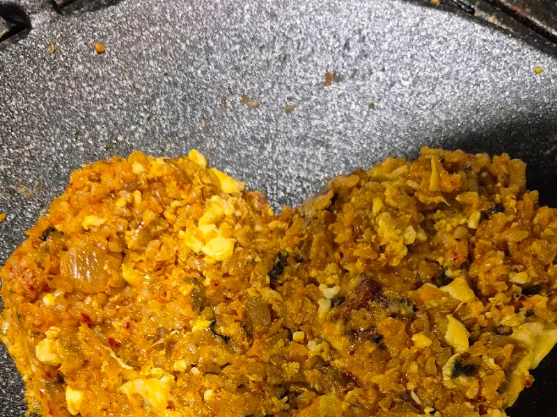 화산 치즈 볶음밥