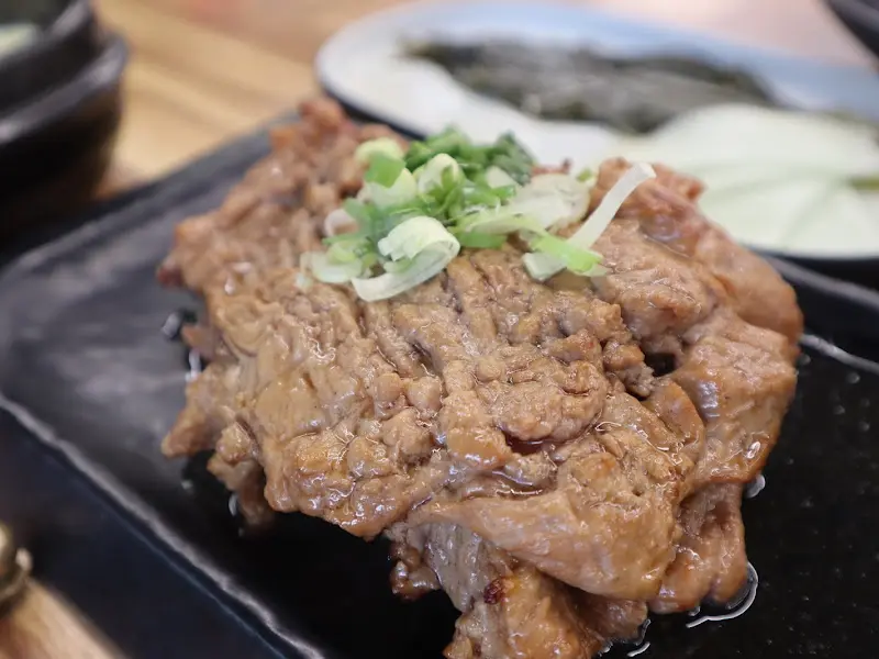 양념갈비 클로즈업