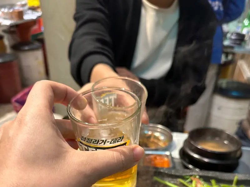 시원한 술 한 잔