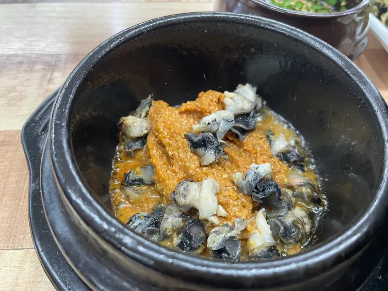 고소한 우렁쌈장