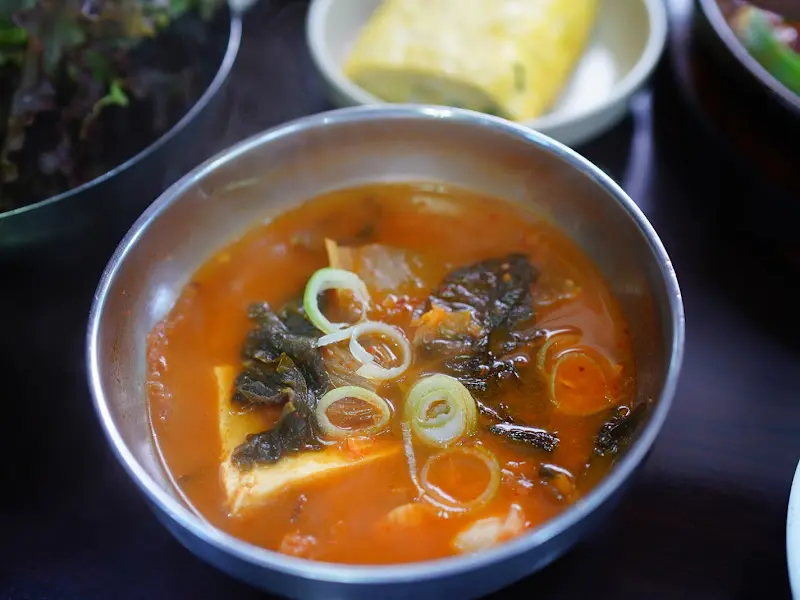 김치찌개 단독 샷