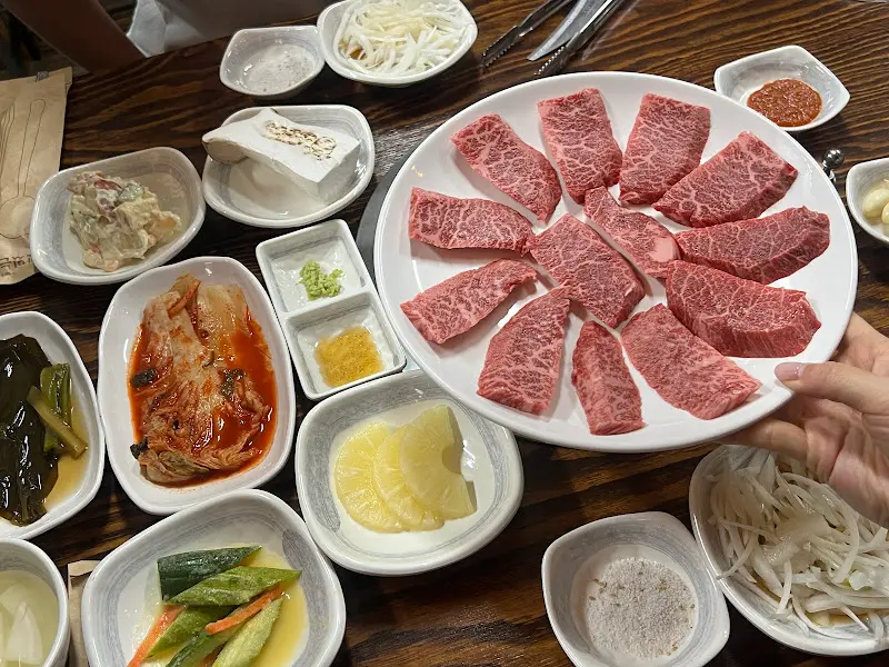 소고기 한 상 차림