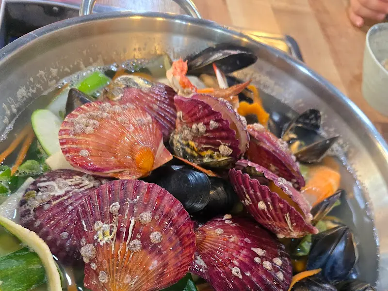 해물칼국수 비주얼