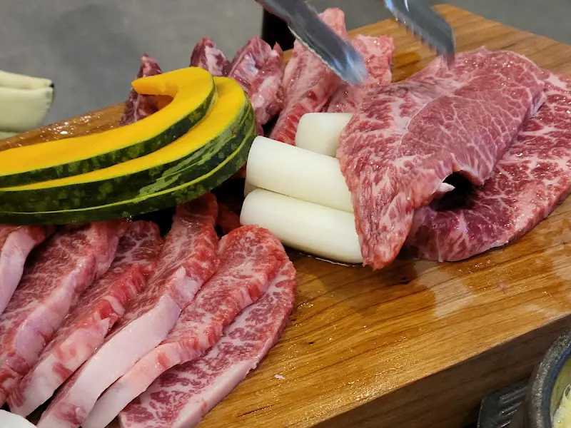 신선한 한우 모듬