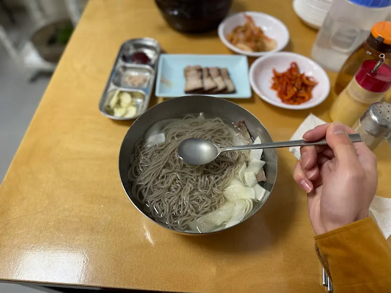 서북면옥 한상차림