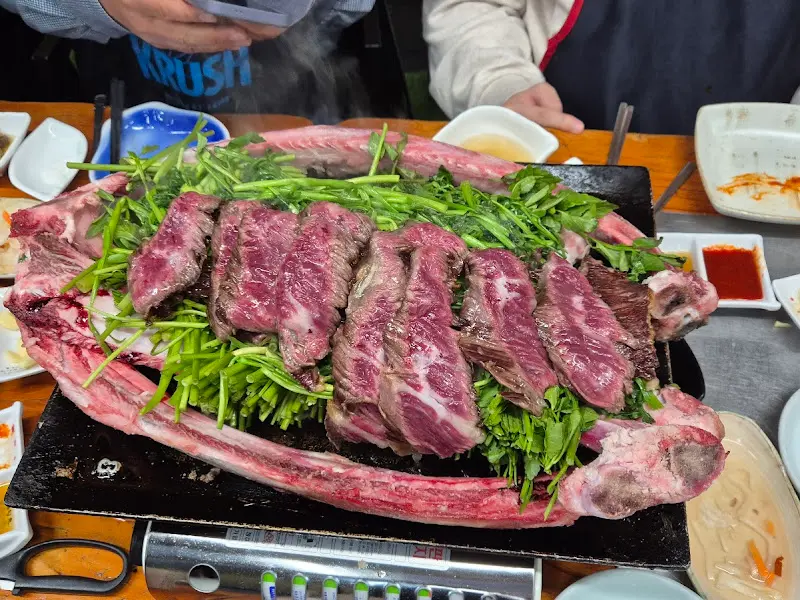 고기 한상 차림