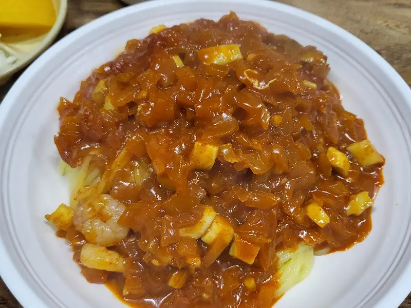 대복성 사천짜장 비빔