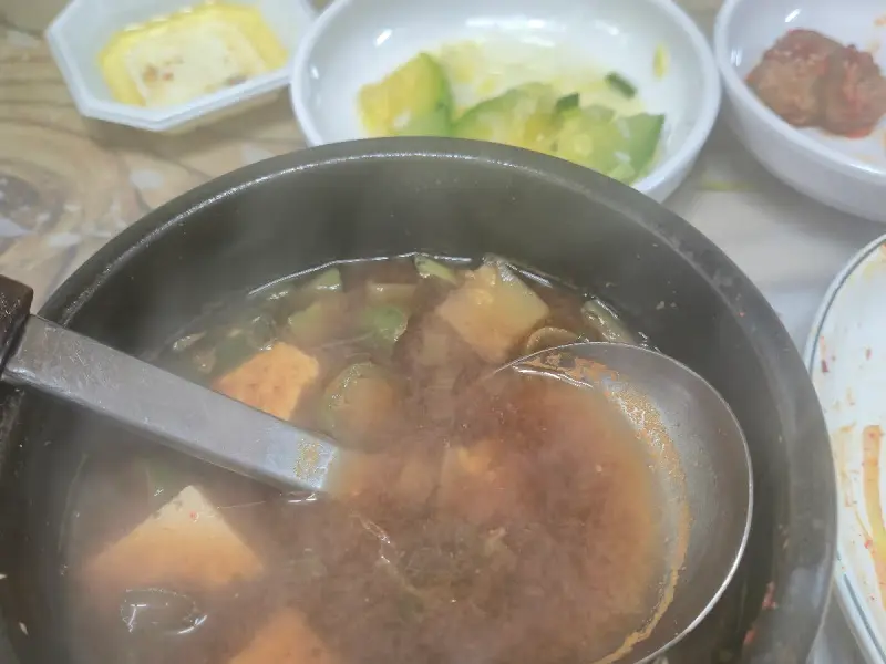 된장찌개
