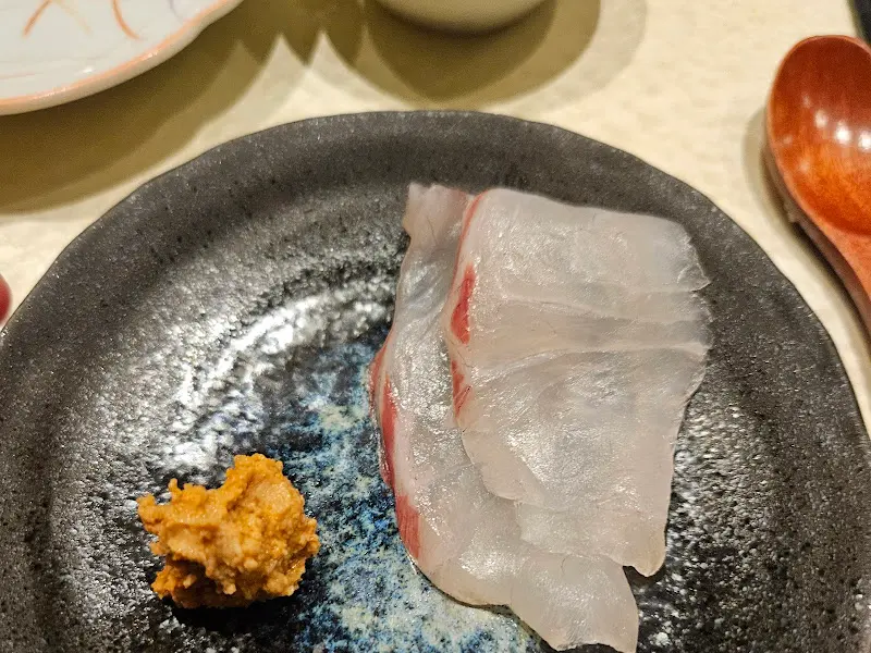 신선함이 느껴지는 사시미