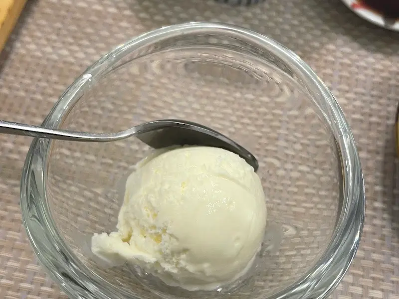 마무리 디저트 아이스크림