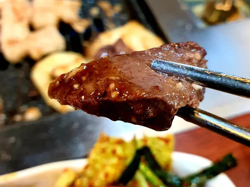 곱창 디테일 샷