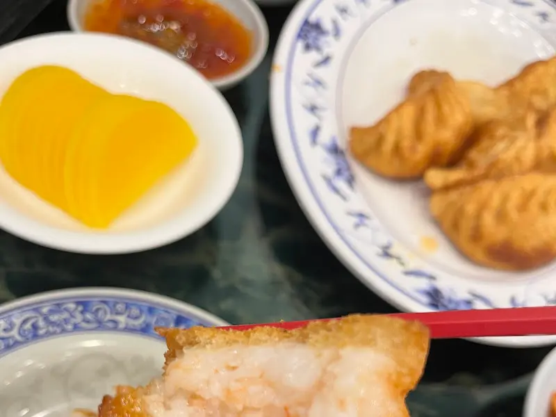 겉바속촉 군만두