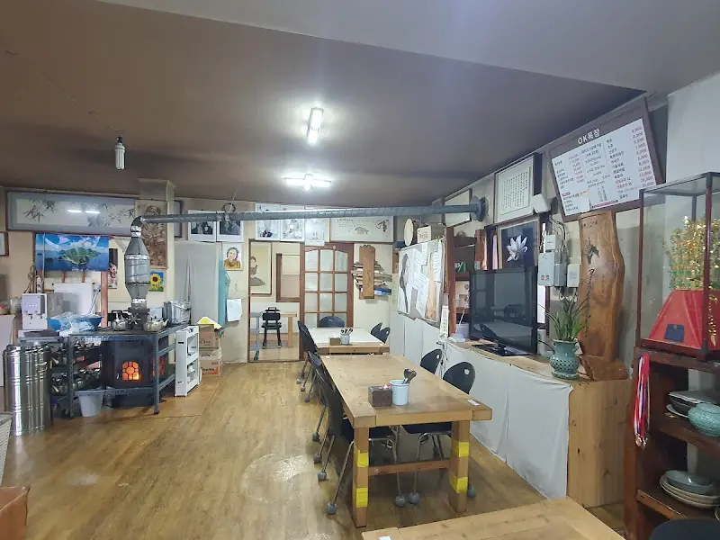 오케이 목장의 내부 전경