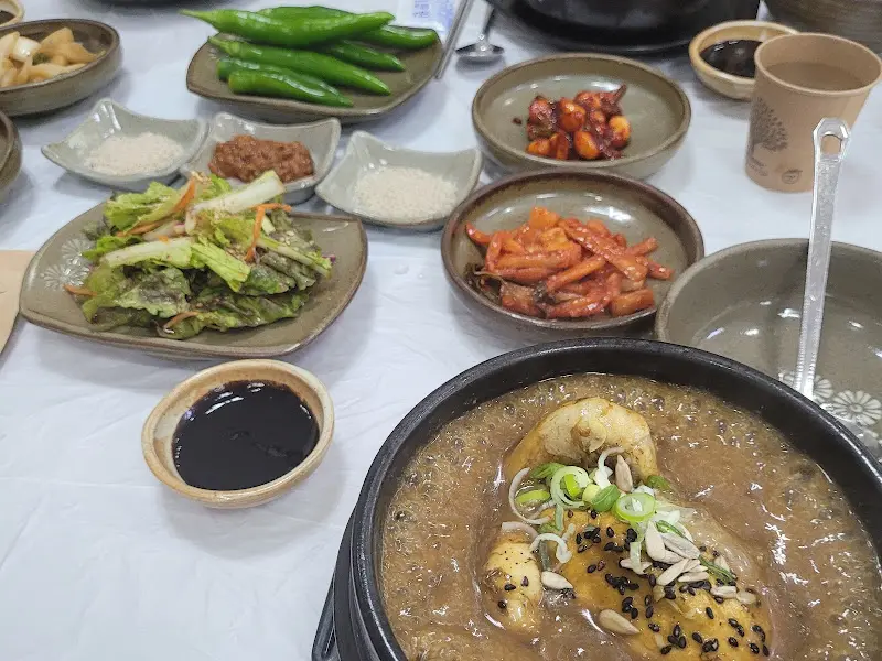 오리 메뉴 광고