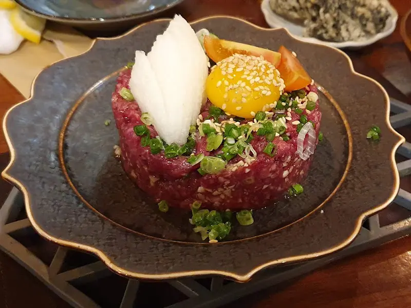 육회 디테일 샷