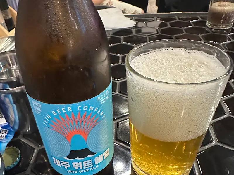 제주 위트 에일 맥주